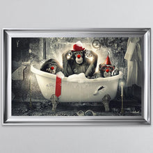 Load image into Gallery viewer, Monkey Wash Framed Wall Art 114*74cm
