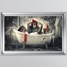 Load image into Gallery viewer, Monkey Wash Framed Wall Art 114*74cm
