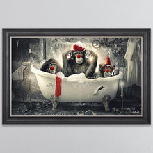 Load image into Gallery viewer, Monkey Wash Framed Wall Art 114*74cm
