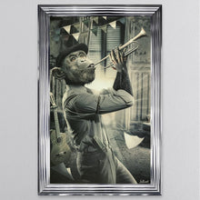 Load image into Gallery viewer, Trumpet Monkey Framed Wall Art 114*74cm
