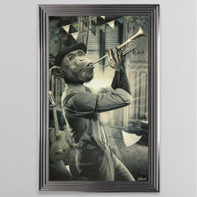 Load image into Gallery viewer, Trumpet Monkey Framed Wall Art 114*74cm
