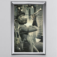 Load image into Gallery viewer, Trumpet Monkey Framed Wall Art 114*74cm
