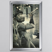 Load image into Gallery viewer, Trumpet Monkey Framed Wall Art 114*74cm
