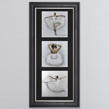 Load image into Gallery viewer, Ballerina Triptych Framed Wall Art
