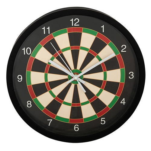 Tearoom Dartboard Clock