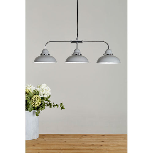 Light Grey Jasper Pendant Light