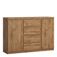 Load image into Gallery viewer, Fribo 2 door 4 drawer sideboard in Oak
