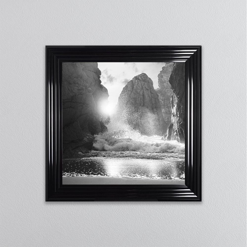 Crashing Waves Framed Wall Art