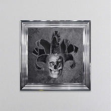 Load image into Gallery viewer, Jester Skull Framed Wall Art
