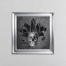 Load image into Gallery viewer, Jester Skull Framed Wall Art
