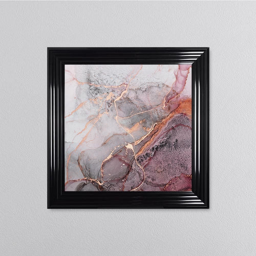 Pink Marble Framed Wall Art