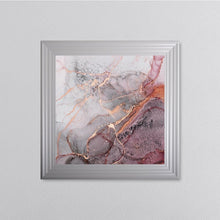 Load image into Gallery viewer, Pink Marble Framed Wall Art
