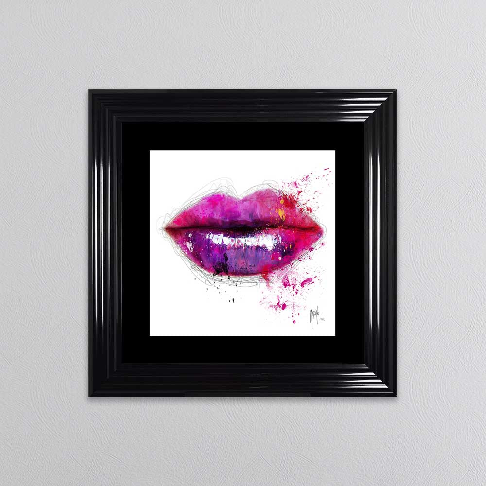 Colours Of Kiss Framed Wall Art