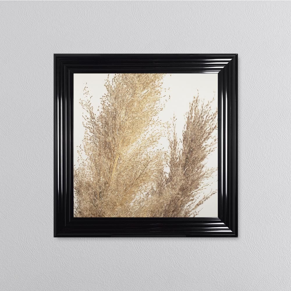 Pampas Framed Wall Art 75*75cm