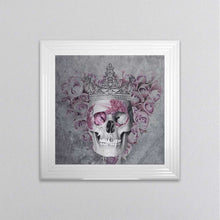 Load image into Gallery viewer, Queen Skull With Crown Framed Wall Art
