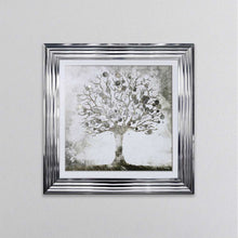 Load image into Gallery viewer, Silver Money Tree Framed Wall Art
