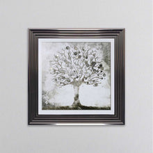 Load image into Gallery viewer, Silver Money Tree Framed Wall Art
