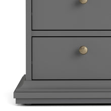 Load image into Gallery viewer, Paris Bedside 2 Drawers in Matt Grey
