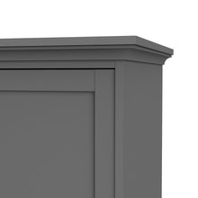 Load image into Gallery viewer, Paris Wardrobe with 3 Doors in Matt Grey
