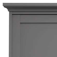 Load image into Gallery viewer, Paris Wardrobe with 3 Doors in Matt Grey
