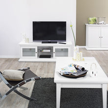 Load image into Gallery viewer, Paris TV Unit - Wide - 2 Doors 1 Shelf in White
