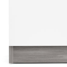 Load image into Gallery viewer, Naia Sideboard 1 Drawer 2 Doors in Concrete and White High Gloss
