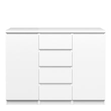 Load image into Gallery viewer, Naia Sideboard - 4 Drawers 2 Doors in White High Gloss
