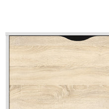 Load image into Gallery viewer, Oslo Sideboard - Large - 3 Drawers 2 Doors in White and Oak
