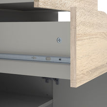 Load image into Gallery viewer, Oslo TV Unit - Wide - 2 Drawers 4 Shelves in White and Oak
