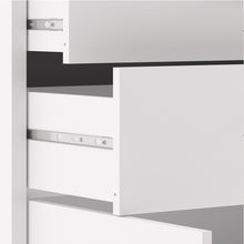 Load image into Gallery viewer, Prima Bookcase 4 Shelves with 2 Drawers and 2 Doors in White
