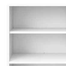 Load image into Gallery viewer, Prima Bookcase 5 Shelves in White
