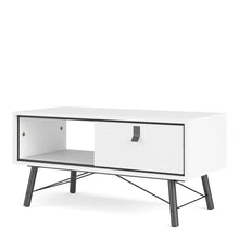 Load image into Gallery viewer, Ry Coffee table with 1 drawer in Matt White
