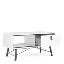 Load image into Gallery viewer, Ry Coffee table with 1 drawer in Matt White
