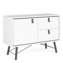 Load image into Gallery viewer, Ry Sideboard with 1 door + 2 drawers in Matt White
