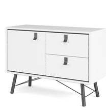 Load image into Gallery viewer, Ry Sideboard with 1 door + 2 drawers in Matt White
