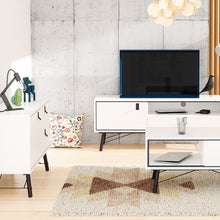 Load image into Gallery viewer, Ry Sideboard with 1 door + 2 drawers in Matt White
