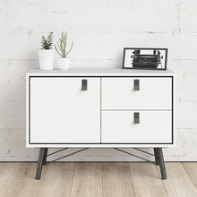 Load image into Gallery viewer, Ry Sideboard with 1 door + 2 drawers in Matt White
