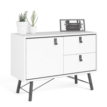 Load image into Gallery viewer, Ry Sideboard with 1 door + 2 drawers in Matt White
