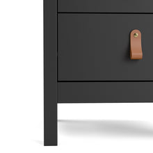 Load image into Gallery viewer, Barcelona Bedside Table 2 drawers in Matt Black
