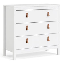 Load image into Gallery viewer, Barcelona Chest 3 drawers in White
