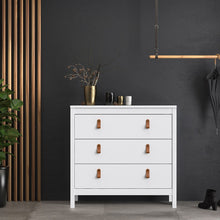 Load image into Gallery viewer, Barcelona Chest 3 drawers in White
