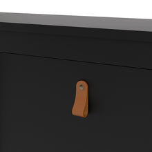 Load image into Gallery viewer, Barcelona Shoe cabinet 4 compartments in Matt Black
