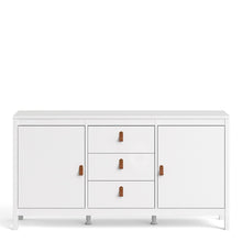 Load image into Gallery viewer, Barcelona Sideboard 2 doors + 3 drawers in White
