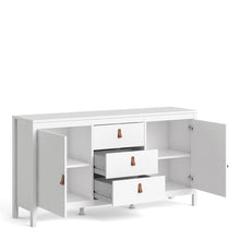 Load image into Gallery viewer, Barcelona Sideboard 2 doors + 3 drawers in White
