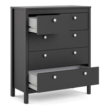 Load image into Gallery viewer, Madrid Chest 3+2 drawers in Matt Black
