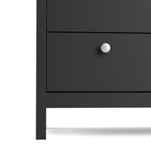 Load image into Gallery viewer, Madrid Chest 3+2 drawers in Matt Black
