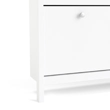 Load image into Gallery viewer, Madrid Shoe cabinet 4 compartments in White
