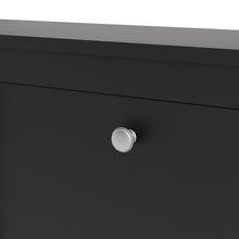 Load image into Gallery viewer, Madrid Shoe cabinet 4 compartments in Matt Black
