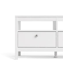 Load image into Gallery viewer, Madrid Tv-unit 3 drawers in White
