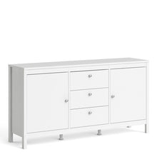 Load image into Gallery viewer, Madrid Sideboard 2 doors + 3 drawers in White
